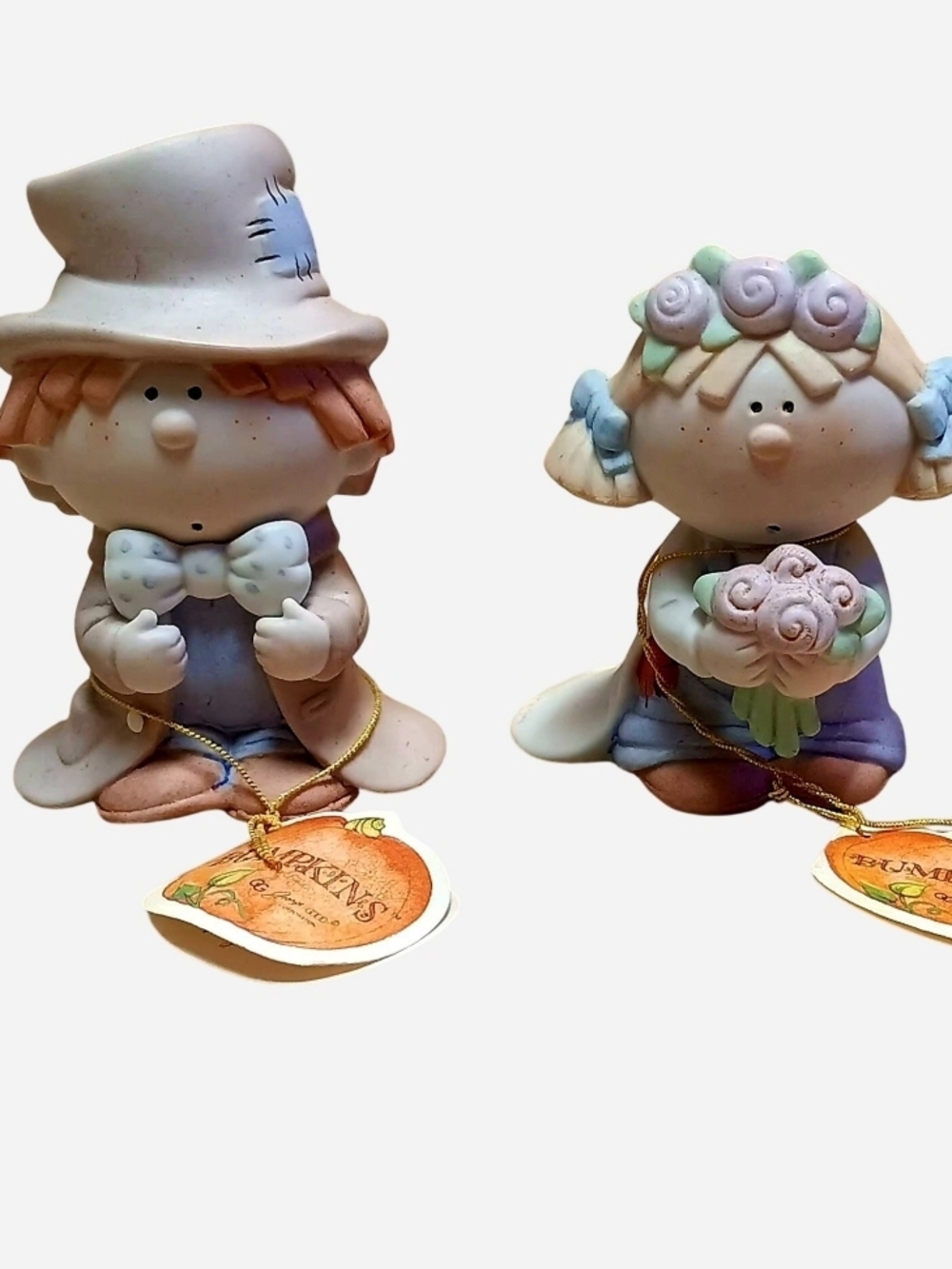 Bumpkins 1980s Wedding Figurines